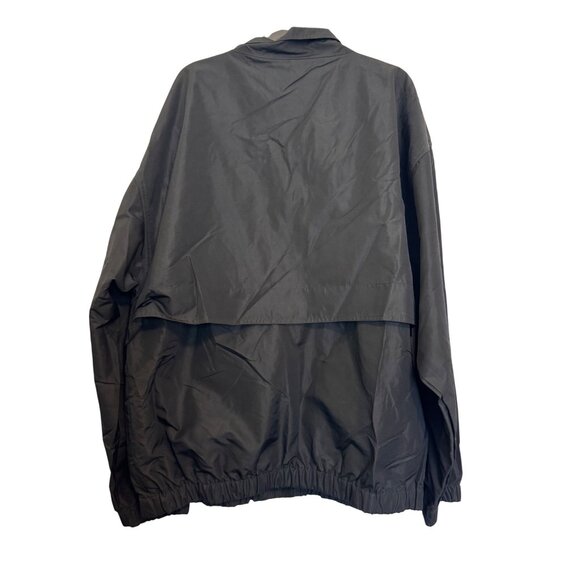 Cutter & Buck Lightweight Windbreaker Jacket Mens Large Black Full-Zip Polyester - Picture 3 of 4